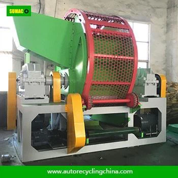 Best Quality Double Shaft Scrap Car Tyre Shredder